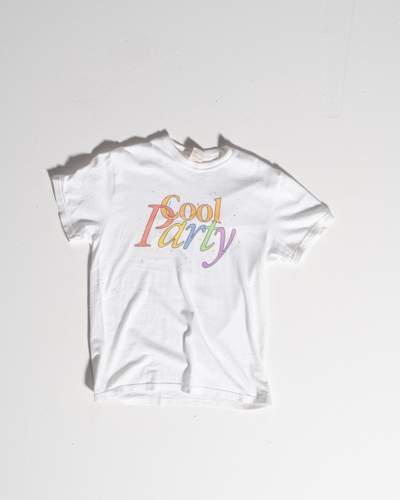 Cool Party Art School T Shirt - White