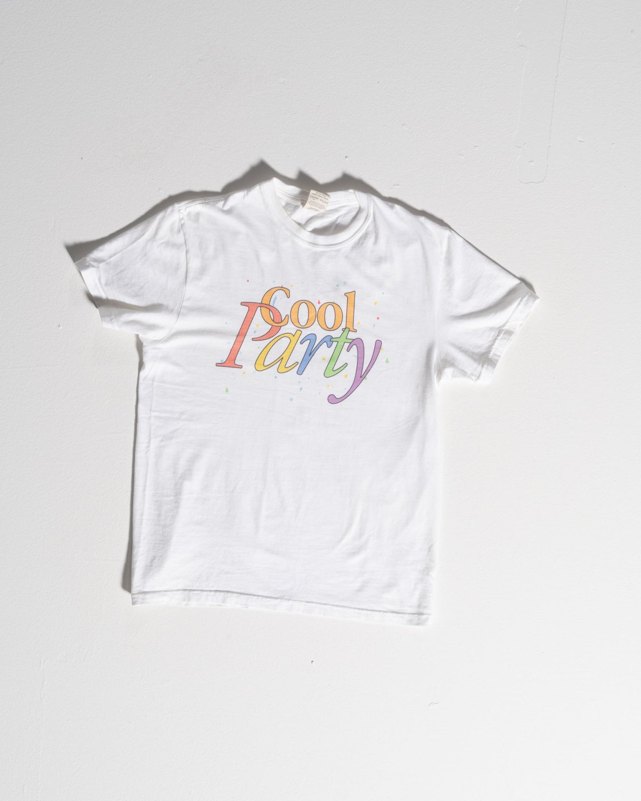 Cool Party Art School T Shirt - White