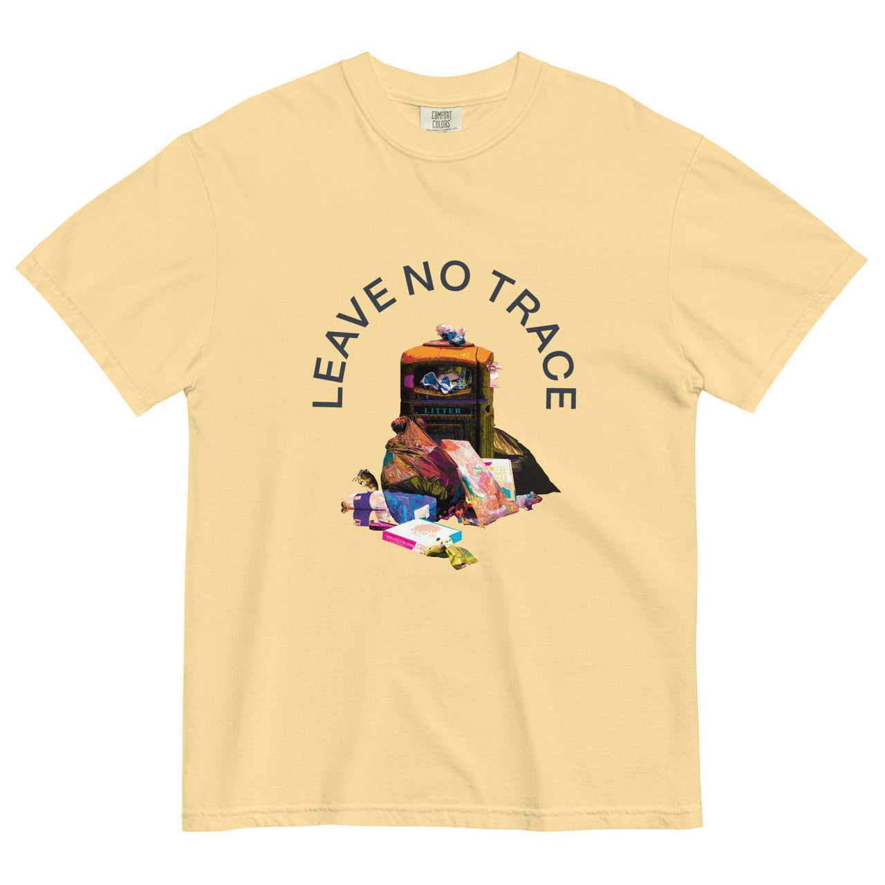 Leave No Trace Tee - Yellow